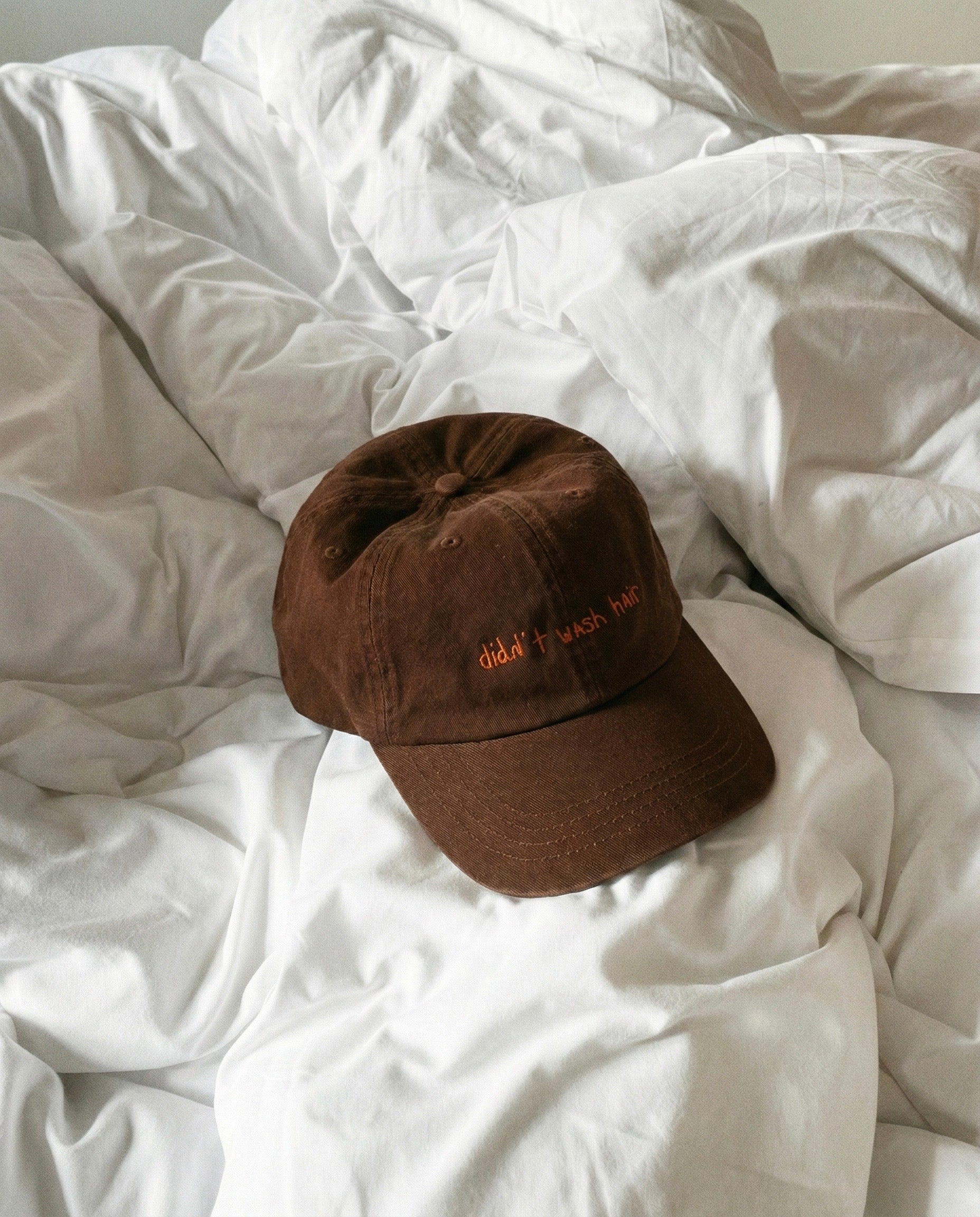 didn’t wash hair hat