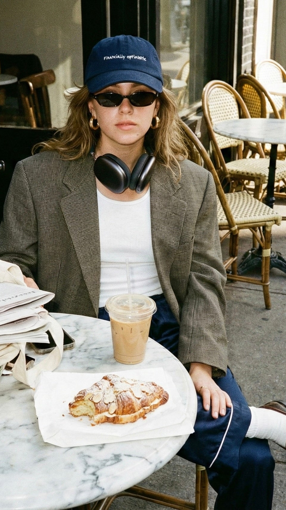 financially optimistic hat