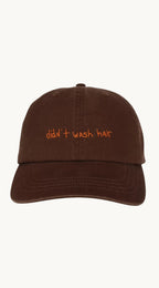 didn’t wash hair hat