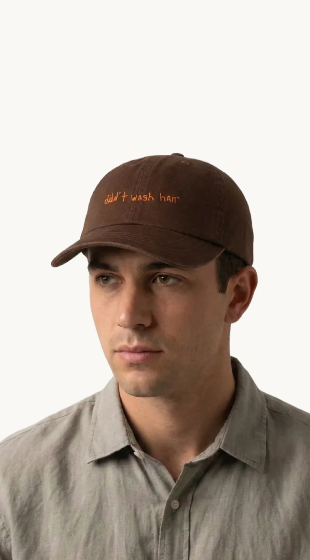 didn’t wash hair hat